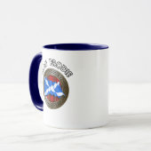 クランブロディタータンチェックノット&フラグ マグカップ (正面左)