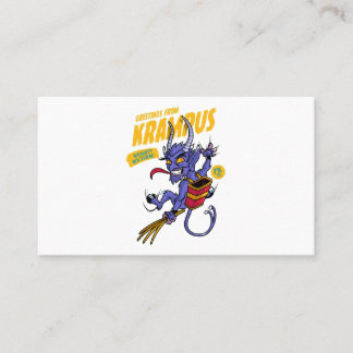 クランプスからの挨拶 名刺