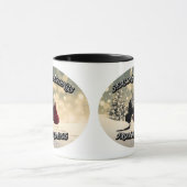 クランプスから季節を打つ-クリスマスマグ マグカップ (中央)