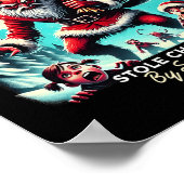 クランプスがクリスマス・クランプスを盗んだ来こと ポスター (角)