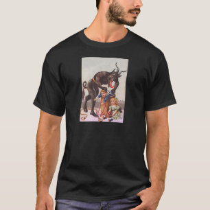 クランプスが子どもを誘拐 Tシャツ