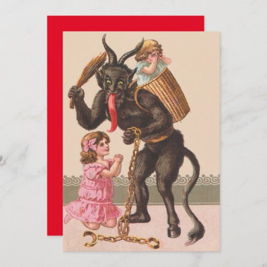 クランプスが子供たちを懲らしめるスイッチチェーン (正面/裏面)