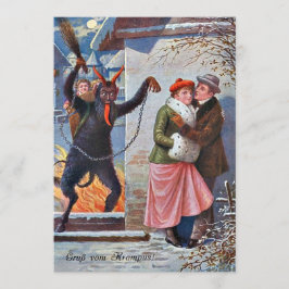 クランプスが悪い大人を罰する