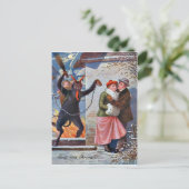 クランプスが悪い大人を罰する ポストカード (スタンド正面)