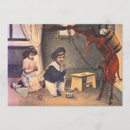 クランプスが悪い子を誘拐