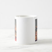 クランプスに子供をさらわれる コーヒーマグカップ (中央)