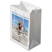 クランプスに気をつけて！ ミディアムペーパーバッグ (正面アングル)