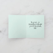 クランプスのクリスマス シーズンカード (内部)