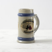 クランプスのシーズンズビートルズ – クリスマススタイン ビールジョッキ (正面右)