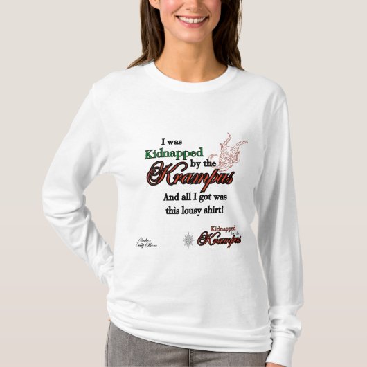 クランプスの下着で誘拐された Tシャツ (正面)
