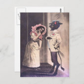 クランプスの取得日 ポストカード (正面/裏面)