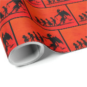 クランプスアートラッピング紙 ラッピングペーパー (ロールコーナー)