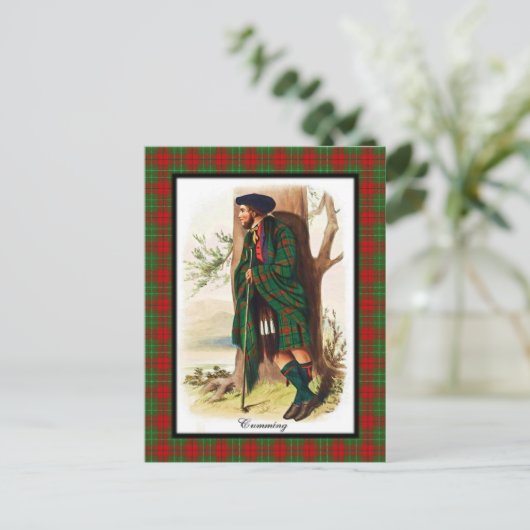 クランプスコティッシュドリームハガキ ポストカード (スタンド正面)