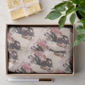 クランプススカリングガールズヴィンテージホリデークリスマス 薄葉紙 (ギフト)