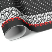 クランプスセーター包装紙 ラッピングペーパー (ロールコーナー)