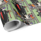 クランプスパターンラッピング紙 ラッピングペーパー (ロールコーナー)