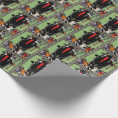 クランプスパターンラッピング紙 ラッピングペーパー (角)