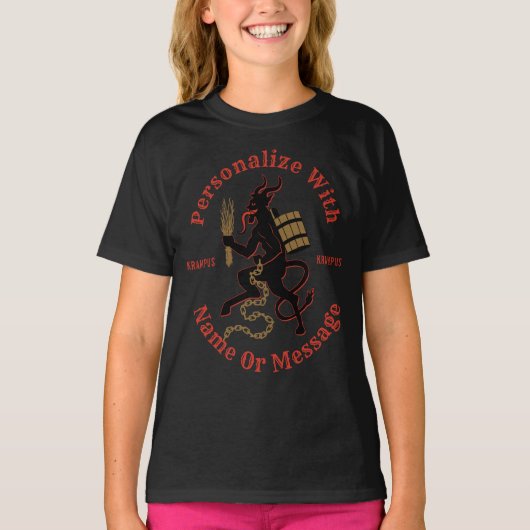 クランプスパーソナライズされたTシャツ Tシャツ (正面)