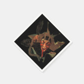 クランプスブレイクアウトホリデーナプキンス スタンダードカクテルナプキン (角)