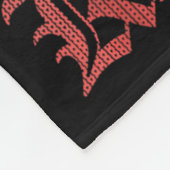 クランプスメリークリスマスクリスマスホラー醜い悪いパハ フリースブランケット (角)