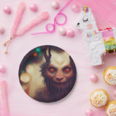 クランプスメリークリスマスパーティープレート&ボウル ペーパープレート (パーティー)