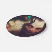 クランプスメリークリスマスパーティープレート&ボウル ペーパープレート (アングル)