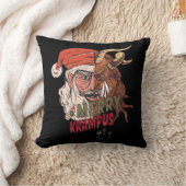 クランプスメリー怖いサンタホラークリスマス クッション (ブランケット)