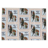 クランプス抱き枕 ラージペーパーバッグ (裏面)