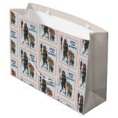 クランプス抱き枕 ラージペーパーバッグ (裏面アングル)