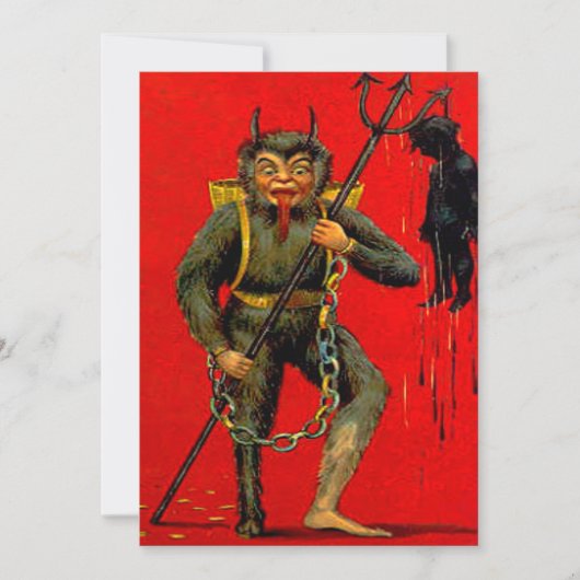 クランプス招待状 招待状 (正面)