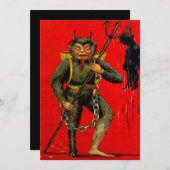 クランプス招待状 招待状 (正面/裏面)