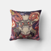 クランプス日本のアニメ クッション (裏面)