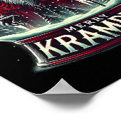 クランプス来は町ホラーメリークランプスChr ポスター (角)