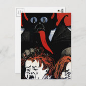 クランプス襲撃 ポストカード (正面/裏面)