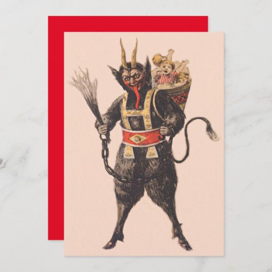 クランプス誘拐児童交換 (正面/裏面)