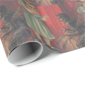 クランプス誘拐少女 ラッピングペーパー (ロールコーナー)