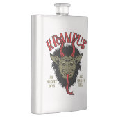 クランプス顔 いけな フラスク (右)