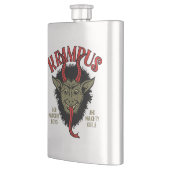 クランプス顔 いけな フラスク (左)