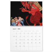 クランプス2021 カレンダー (3月 2026)