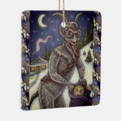 クランプス&いけなチルドレン，怖いクリスマスストーリー セラミックオーナメント (右)