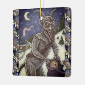 クランプス&いけなチルドレン，怖いクリスマスストーリー セラミックオーナメント (左)