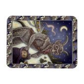 クランプス&いけなチルドレン，怖いクリスマスストーリー マグネット (横)