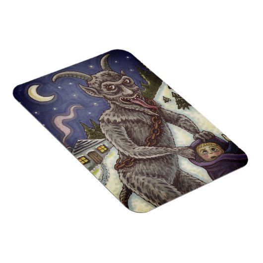 クランプス&いけなチルドレン,怖いクリスマスストーリー マグネット (右側)