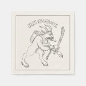 クランプス カクテル スタンダードカクテルナプキン (正面)