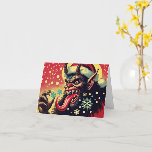 クランプス カード (黄色い花)