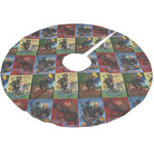 クランプス·ツリー·スカート ブラッシュドポリエステルツリースカート (アングル)