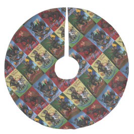 クランプス·ツリー·スカート ブラッシュドポリエステルツリースカート