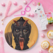 クランプス·デビル·クリスマス ペーパープレート (パーティー)