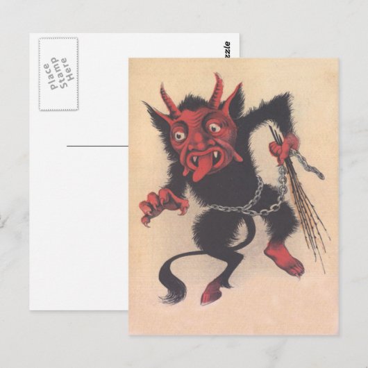 クランプス ポストカード (正面/裏面)