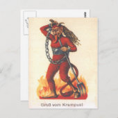 クランプス ポストカード (正面/裏面)